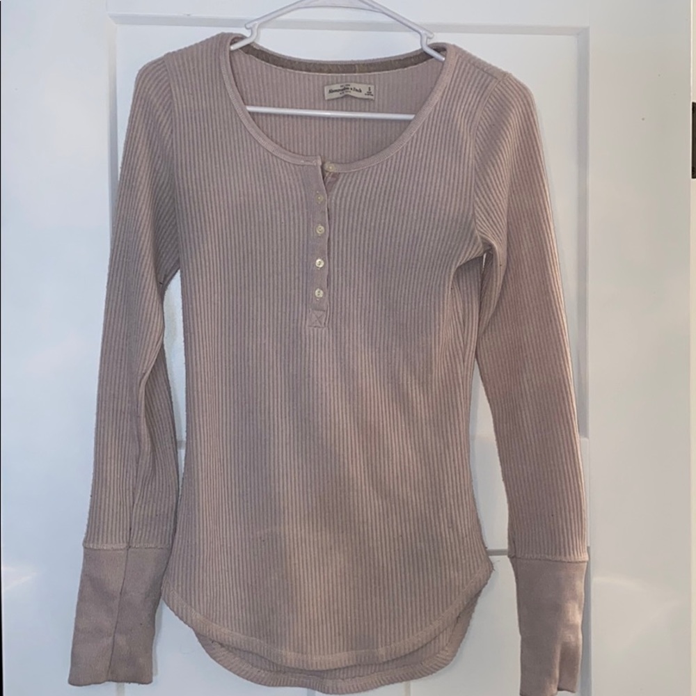 light pink long sleeve